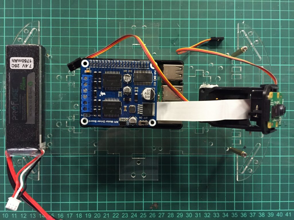 Raspberry Pi Robot Montajı