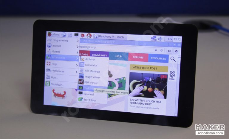 raspberry pi menu