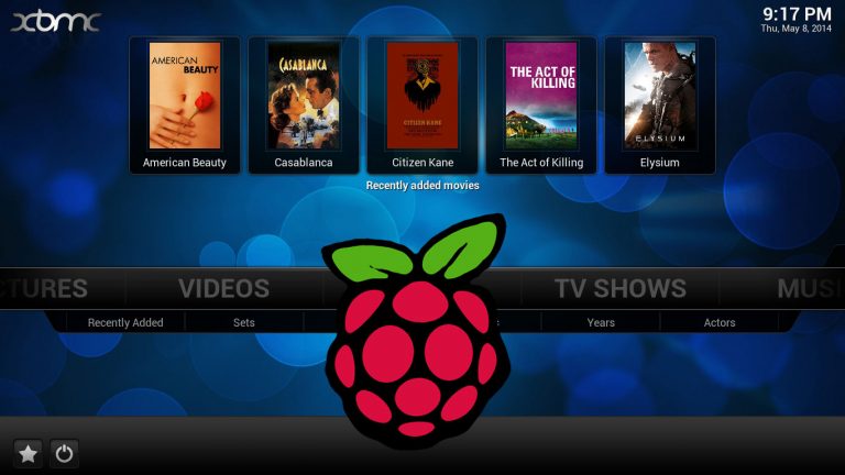 rasperry pi media center