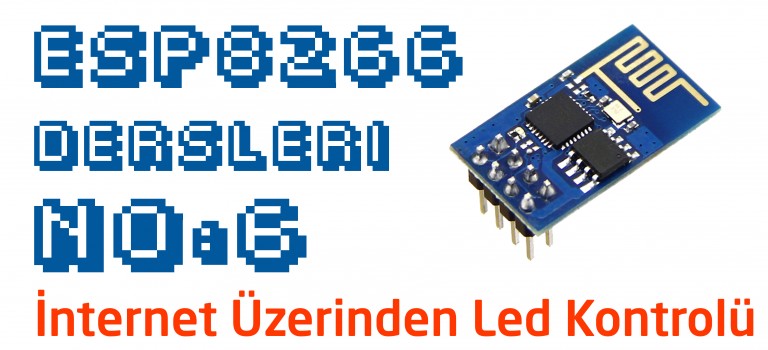 internet üzerinden led kontrolü