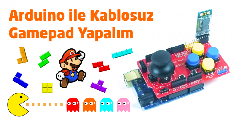 arduino ile kablosuz gamepad yapalım