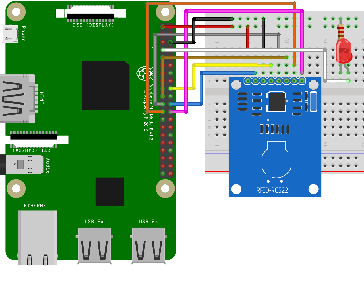 Raspberry Pi 3 İle RC522 RFID Modülü Kullanımı #15