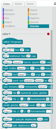 mBot ile Scratch Programlama ve İlk Uygulamalar