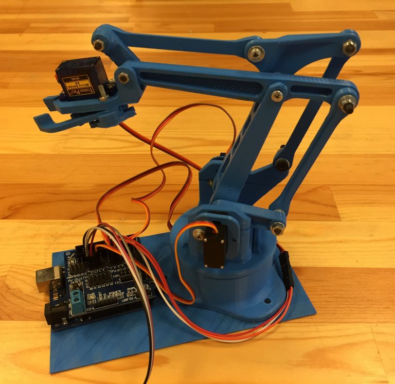 3 Boyutlu Akıllı Arduino Robot Kol Yapımı