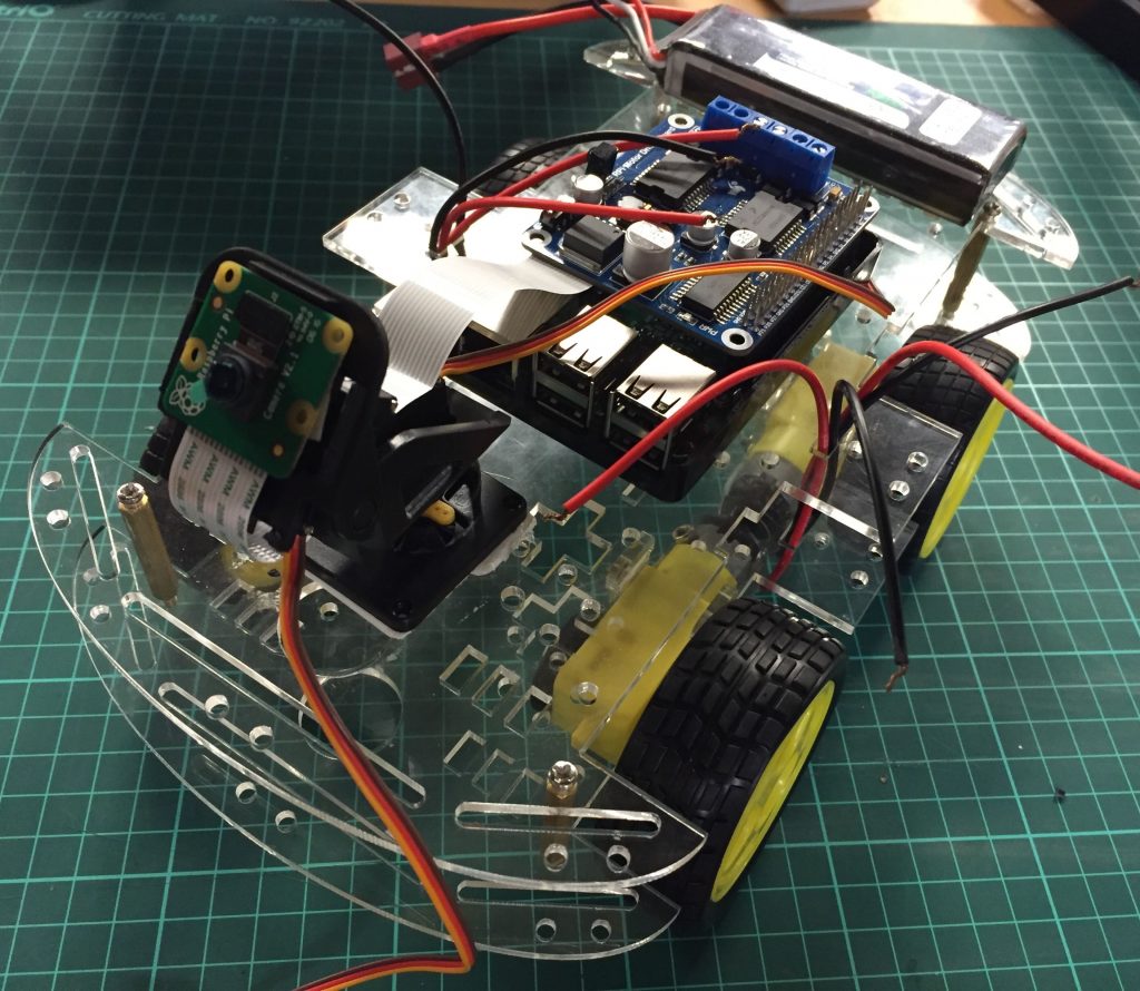 Raspberry Pi Robot Montajı