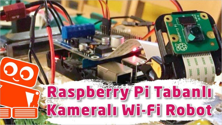 Kameralı wifi robot