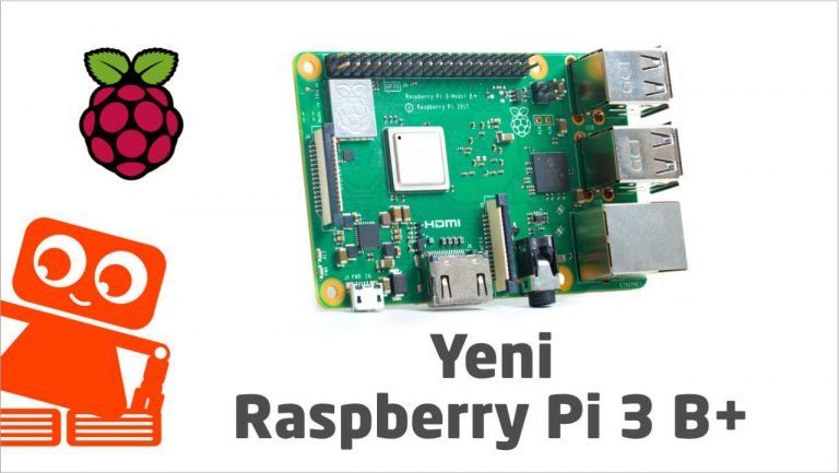 Yeni raspberry Pi 3B +