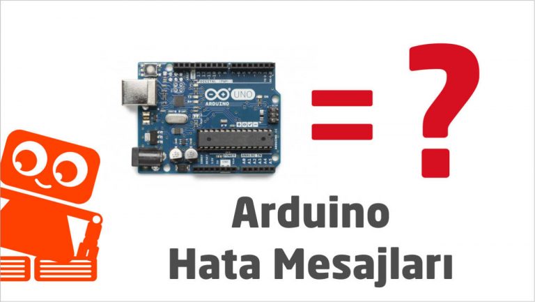 Arduino hata mesajları