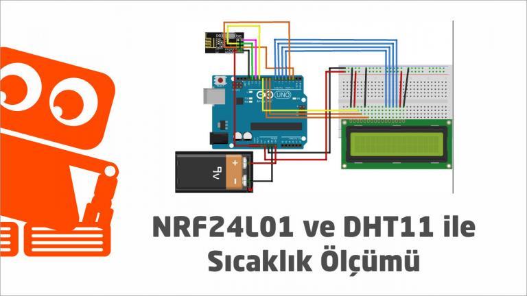 nrf24l01 ve dht11 ile sıcaklık çözümü