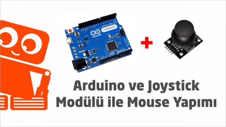 Arduino ve joystick modülü ile mosue yapımı