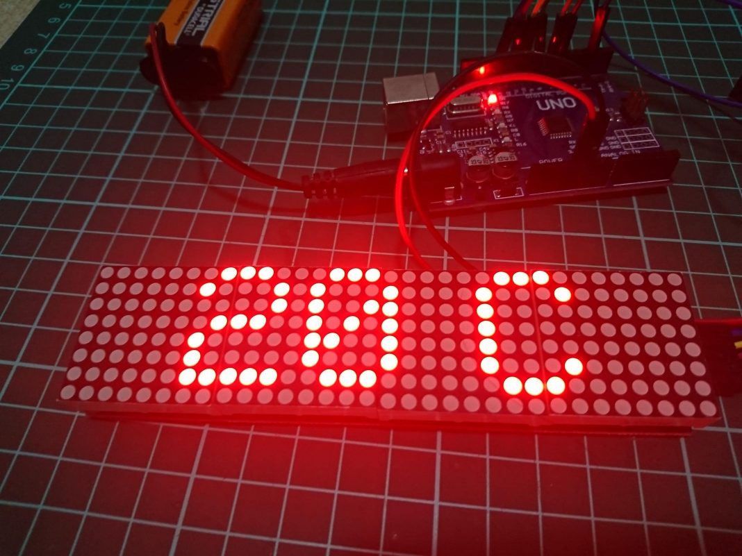 Dot Matrix ve Arduino ile Saat Yapalım
