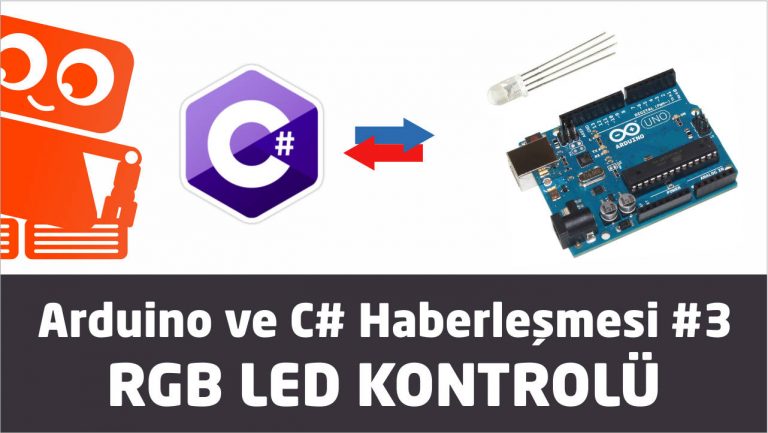 Ardunio ve C# ile RGB led kontrolü