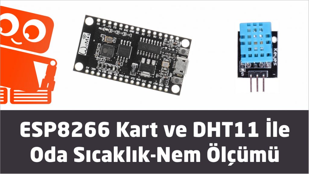 ESP8266-DHT11 oda sıcaklık ve nem ölçümü