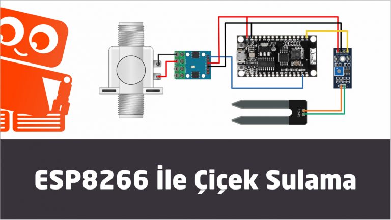 ESP8266 ile çiçek sulama