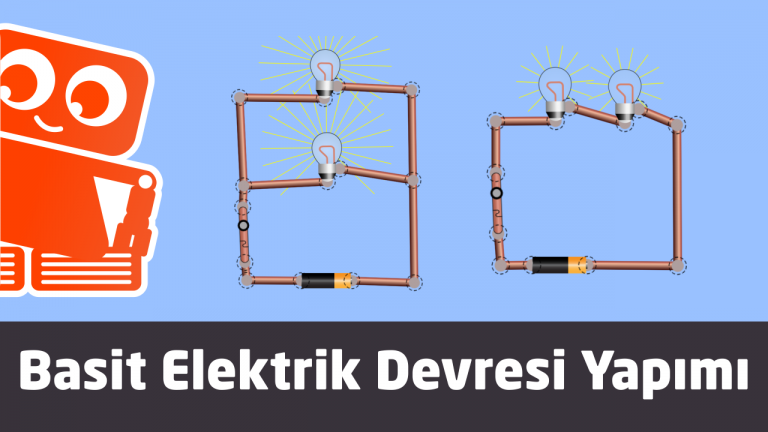 Basit elektrik devresi görsel