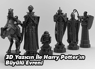 3D Yazıcın İle Harry Potter’ın Büyülü Evrenine Geçiş Yap!