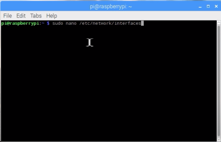 Raspberry Pi'e Sabit IP Verilmesi