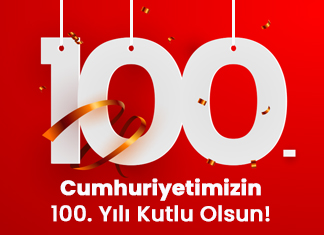 Cumhuriyetimizin 100. Yılı Kutlu Olsun!
