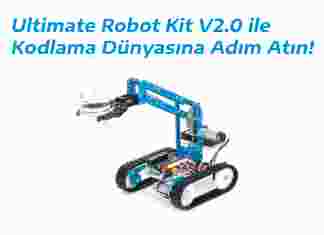 Makeblock Ultimate Robot Kit V2.0 ile Kodlama Dünyasına Adım Atın!