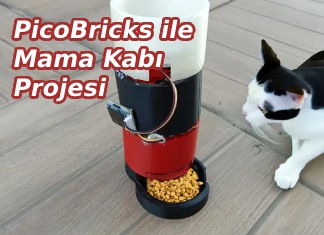 PicoBricks ile Mama Kabı Projesi!