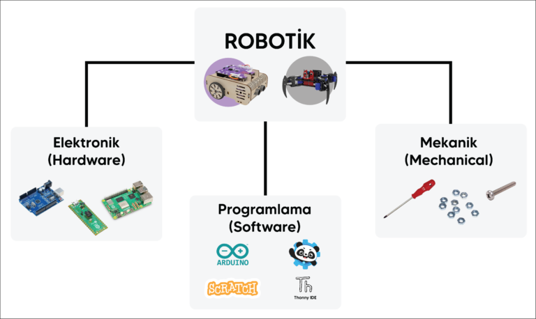 Robotik Kodlama Basamakları: Hangi Donanım ve Yazılımlar Ön Planda