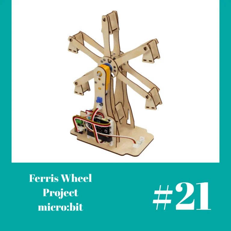 #21 PicoBricks (micro:bit) Ferris Wheel Projesi