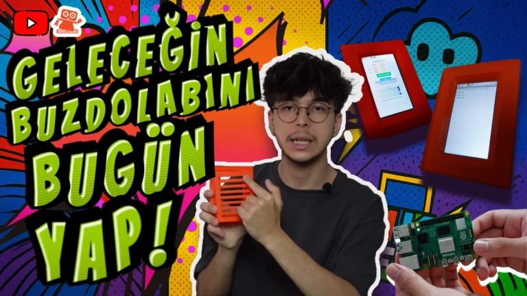 Geleceğin Buzdolabını Bugün Yap! Akıllı Buzdolabı Projesi ile Evine Yapay Zeka Çağını Getir