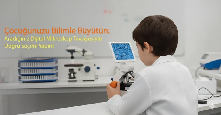 Çocuğunuzu Bilimle Büyütün: Aradığınız Dijital Mikroskop Tavsiyesiyle Doğru Seçimi Yapın!
