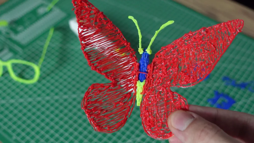 3d kalem kelebek yapımı