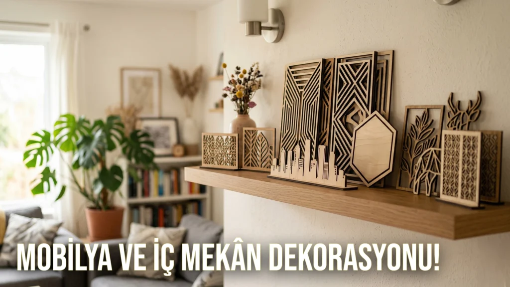 lazer kesim mobilya ve iç dekorasyon