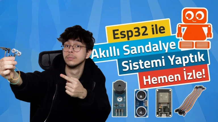 Sağlığınızı Koruyan İnovasyon: ESP32 ile Dik Oturmanızı Sağlayan Akıllı Sandalye Projesi