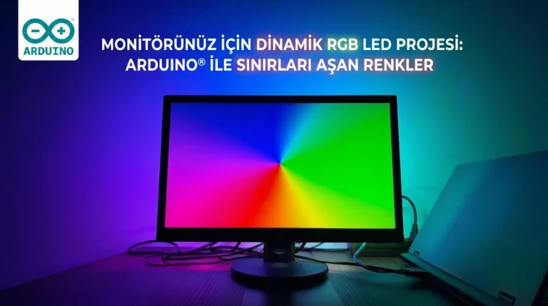 Monitörünüz için Dinamik RGB LED Projesi: Arduino® ile Sınırları Aşan Renkler