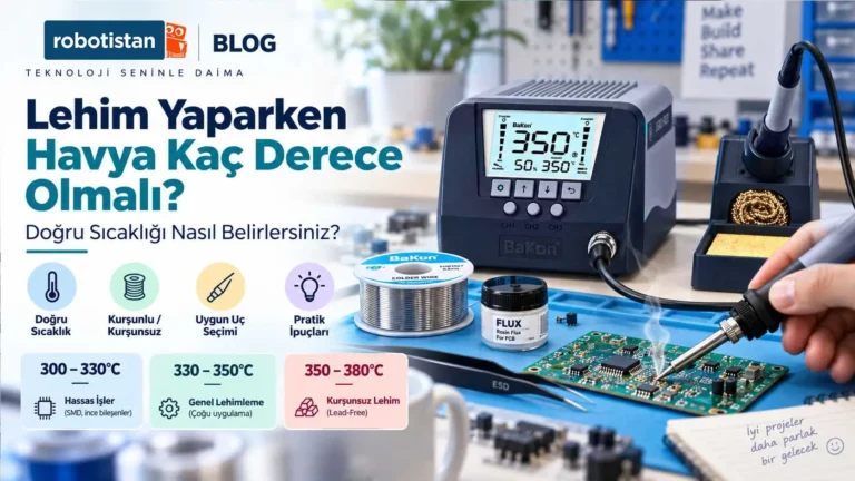 Lehim Yaparken Havya Kaç Derece Olmalı? Doğru Sıcaklığı Nasıl Belirlersiniz?