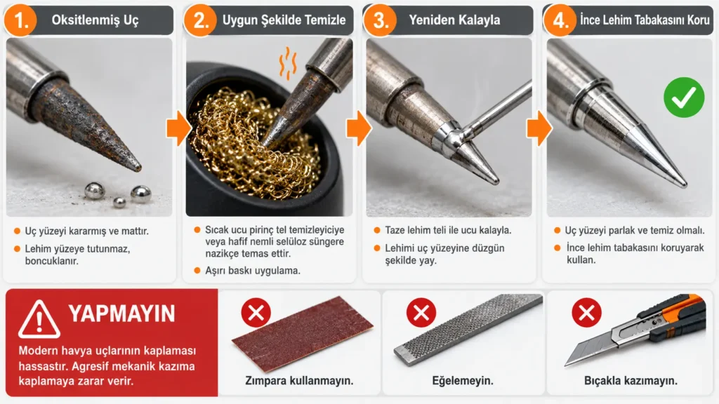 Havya ucu nasıl temizlenir